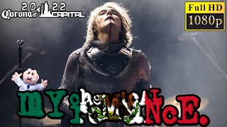 My Chemical Romance  Live at Corona Capital 2022 CDMX México FULL PERFORMANCE HD [upl. by Lexy]