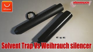 Review and test of an AliExpress quotSolvent trapquot on my BSA Scorption T10 PCP air rifle Part 1 [upl. by Eidnam]