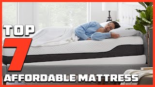 2024s Best Affordable Mattresses Reviewed [upl. by Butte954]