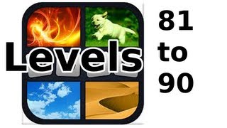 4 Pics 1 Word  Level 281 to 290  Walkthrough [upl. by Grekin]