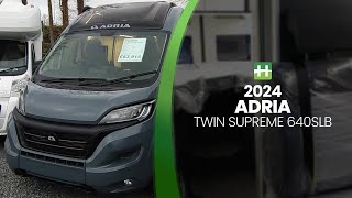 2024 Adria Twin Supreme 640SLB [upl. by Aarika]