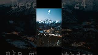 top 5 rarest birthdaysread description [upl. by Rocher]