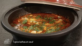 La recette du Tajine keftas et œufs de Laurent Mariotte  Petits Plats en Équilibre [upl. by Eugenie]