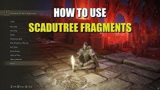 How to use Scadutree Fragments in Elden Ring [upl. by Irmine576]