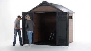 How To  Fusion  Wood amp Plastic Sheds  Keter [upl. by Lauree]