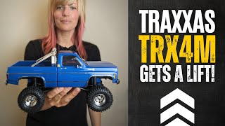 NEW Traxxas TRX4M 118 High Trail Chevy K10  First Look amp Run [upl. by Dloreh]