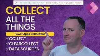 Power Apps Collections Introduction [upl. by Willcox231]