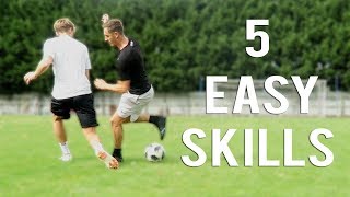 5 EASY SKILLS TO USE AS A WINGBACKFULLBACK [upl. by Reinal]