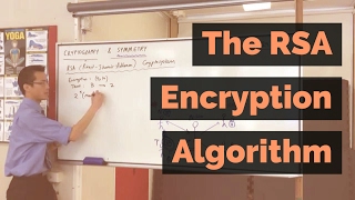 The RSA Encryption Algorithm 1 of 2 Computing an Example [upl. by Beaner]