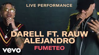 Darell  quotFumeteoquot Live Performance  Vevo ft Rauw Alejandro [upl. by Adnylem951]