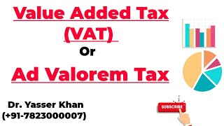 Value Added Tax VAT Or Ad Valorem Tax [upl. by Gerg116]