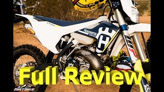 Husqvarna TE250i Full Review  2 Stroke EFI Dirt Bike [upl. by Aniluj]