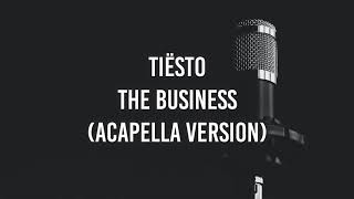 Tiësto  The Business Acapella [upl. by Neurath]