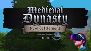 Medieval Dynasty New Settlement  The Journey to Green Valley [upl. by Irap]