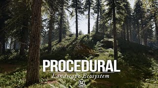 Procedural Landscape Ecosystem  Cinematic Trailer 60ᶠᵖˢ [upl. by Ayram]