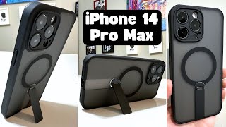 Torras MagSafe 360° Rotatable Kickstand Case for iPhone 14 Pro Max  Demo  Review [upl. by Anahc]