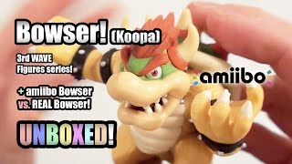 Bowser Amiibo Koopa  UNBOXED  Self BATTLE [upl. by Johansen]