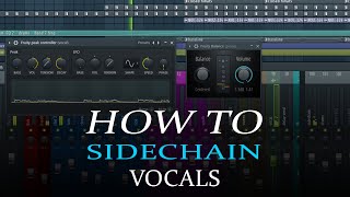 How to sidechain vocals FL Studio [upl. by Ahtivak345]