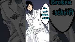 The most powerful Schrift bleach bleachanime bleachthousandbloodwar anime [upl. by Koziarz]