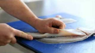 Filleting Plaice  Cross Cut [upl. by Rina96]