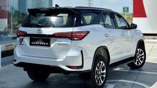 New Toyota Fortuner Legender  2024   28L 7Seater Luxury SUV  White Color [upl. by Imoian]