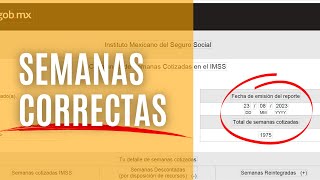 🔥Descargar correctamente tu constancia de semanas cotizadas de IMSS  🥇Iván Vélez [upl. by Harilda]