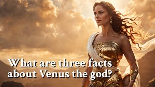 What are three facts about Venus the god Greek Mythology Story [upl. by Ricard]