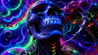 Psychedelic Trance  Space Visualization  Hallucinations mix 2024 AI Graphic Visuals [upl. by Leind355]