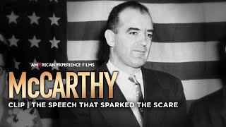 McCarthy at Wheeling  McCarthy  American Experience  PBS [upl. by Allimrac]