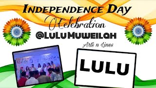 Independence Day Celebration Lulu Muweilah Sharjah [upl. by Fitalludba]