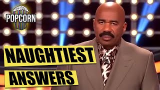 NAUGHTIEST Answers on Family Feud with Steve Harvey [upl. by Miller435]