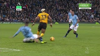 Adama Traoré vs Manchester City Away 14012019 [upl. by Sperling]