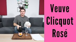 Veuve Clicquot Rosé Champagne Wine Review [upl. by Angelis]