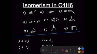 Isomerism in C4H6  Position  Functional Group  RingChain  Organic Chemistry  11th Chemistry [upl. by Willard]