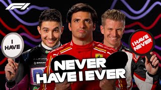 Never Have I Ever With Our F1 Drivers  Episode 1 [upl. by Gretal101]