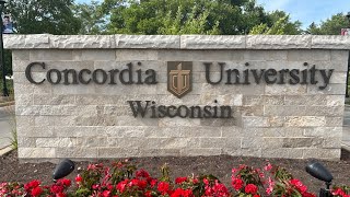 Concordia University College Campus Walkaround Tour  Lake Michigan Bluff Tour  Mequon WI [upl. by Delija]