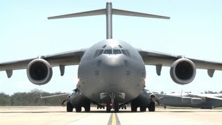 Arrival of the sixth C17A Globemaster Aircraft [upl. by Nwahsyt]