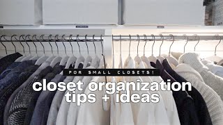 👖 how to→closet organization ideas  tips [upl. by Emiaj]