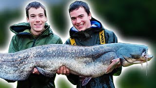 Fishing for GIANT Catfish River Monsters [upl. by Hennebery]