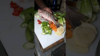 Jamaican Steam Fish cookinwidkunchi foodtoktv jamaicanfood [upl. by Samalla483]