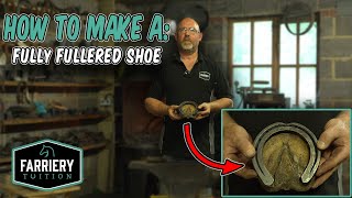 Tutorial How to Make a Fully Fullered Front Shoe with Jay Tovey [upl. by Jacquelynn]