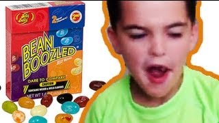 Bean Boozled Jelly Belly Unboxing and Tasting [upl. by Euqinor]