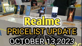 REALME PRICELIST UPDATE C30sC51C53C551010Pro5G11pr05G11Pro5GPad2PadXPad [upl. by Loferski]