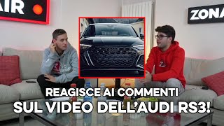 JANNONE REAGISCE AI COMMENTI DI CHI DICEVA NON AVREBBE MAI COMPRATO L’AUDI RS3 [upl. by Aihsenak799]