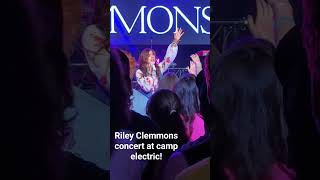 Riley Clemmons performs at Camp Electric What a beautiful voice🤩 worship concert christianmusic [upl. by Nageam]