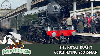 Flying Scotsman on the Royal Duchy  30th April 2023 [upl. by Naegem]