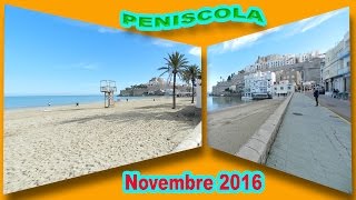 peñíscola espagne novembre 2016 [upl. by Etrem572]