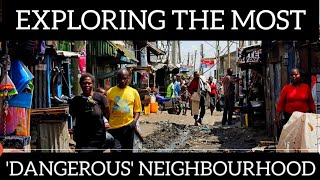 Exploring the Most Dangerous Neighbourhood in Nairobi [upl. by Edy]