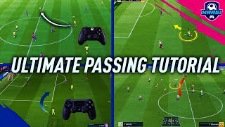 FIFA 19 PASSING TUTORIAL  COMPLETE GUIDE TO PERFECT PASSING  ALL NEW FEATURES [upl. by Nivlem654]