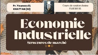 Economie Industrielle S5 Séance N°5 DUOPOLE de COURNOT et STACKELBERG Pr Youness EL KHATTAB E2 [upl. by Mireille708]